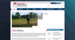 Desktop Screenshot of angkorresearch.com